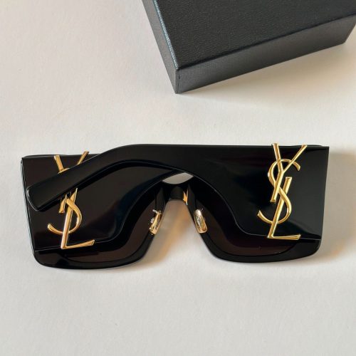 Saint Laurent SL M119 Blaze Oversized Sunglasses In Black