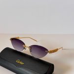Cartier CT0543S Clash De Cartier Vibrent Grey Sunglasses