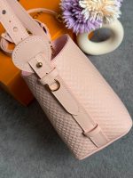 Louis Vuitton All In BB Light Bliss Pink Minigram Leather Handbag