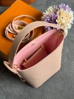 Louis Vuitton All In BB Light Bliss Pink Minigram Leather Handbag