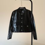 Chanel Metiers D'Art Smooth Leather Black Jacket