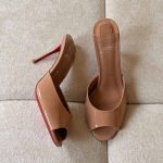 Christian Louboutin Neutral Me Dolly 100MM Patent Mules