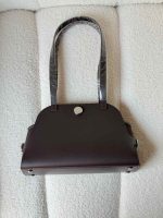 Hermes Tablier Sellier Rouge Sellier Vache Hunter & Toile Militaire Shoulder Bag