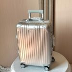 Rimowa Original Cabin Twist Suitcase In Silver