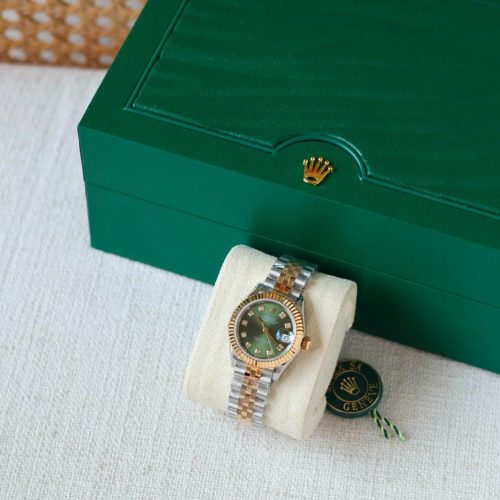 Rolex Datejust 31mm Green Diamond Dial 278273-0030 Ladies Watch