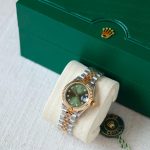 Rolex Datejust 31mm Green Diamond Dial 278273-0030 Ladies Watch
