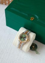 Rolex Datejust 31mm Green Diamond Dial 278273-0030 Ladies Watch