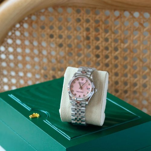 Rolex Datejust 31mm Pink Diamond Dial 278274-0032 Ladies Watch