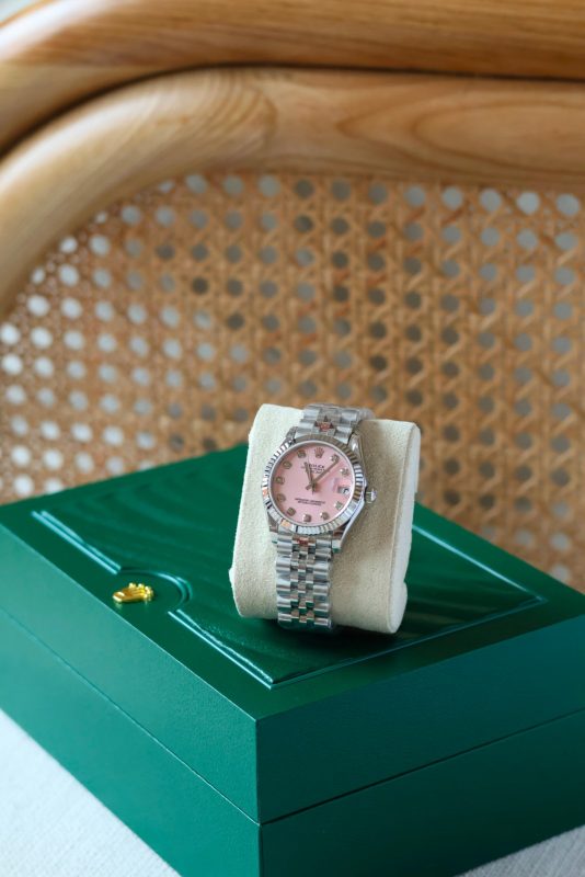 Rolex Datejust 31mm Pink Diamond Dial 278274-0032 Ladies Watch