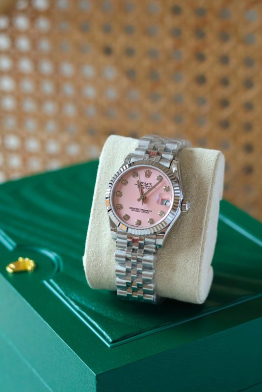 Rolex Datejust 31mm Pink Diamond Dial 278274-0032 Ladies Watch