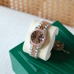 Rolex Datejust 31mm Rich Chocolate Diamond Dial Ladies Watch