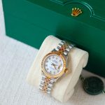 Rolex Datejust 31mm White Mother Of Pearl MOP Diamond Dial Ladies Watch
