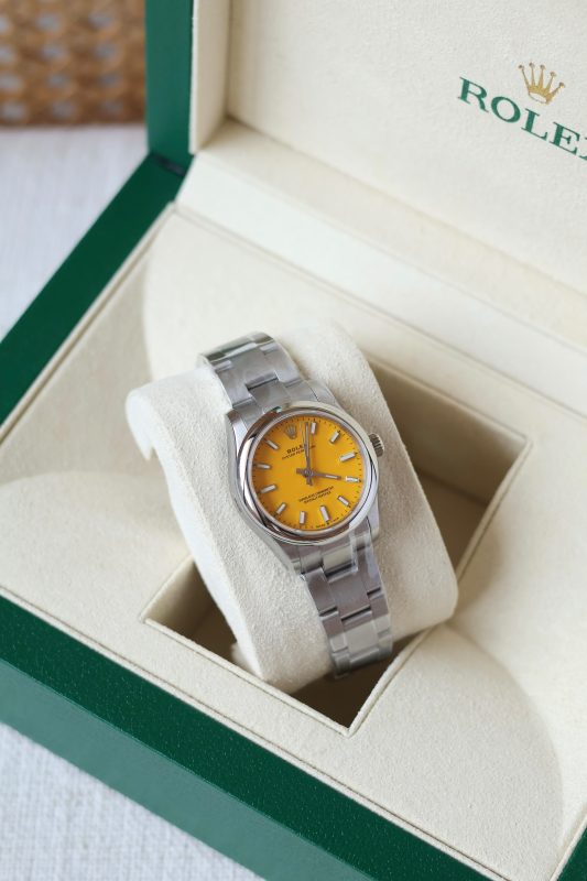 Rolex Oyster Perpetual 31 Yellow 277200 Women's Watch