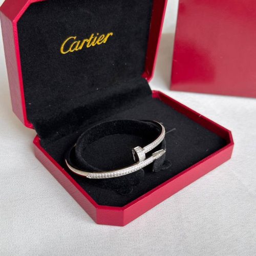 Cartier Juste Un Clou Diamond Bracelet White Gold