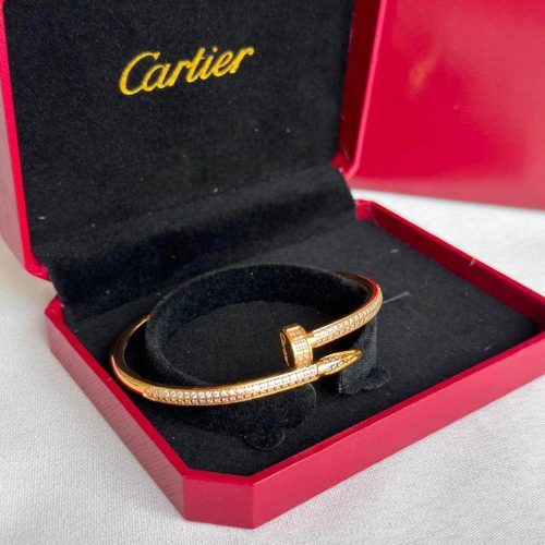 Cartier Juste Un Clou Diamond Bracelet Yellow Gold