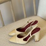 Chanel-patent-cap-toe-suede-slingback-pumps-ivory