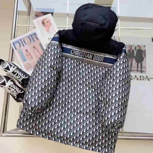 Christian dior oblique reversible puffer jacket