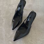 Christian louboutin 70 hot chick slingback pumps black