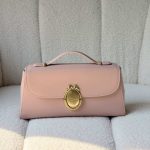 Dior Medaillon pouch pink smoth calfskin