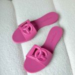 Dolce-Gabbana-beachwear-rubber-slides-pink