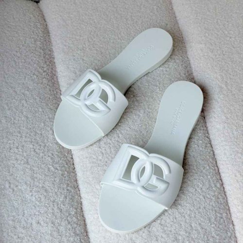 Dolce-Gabbana-beachwear-rubber-slides-white