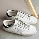Golden goose black heel tab superstar sneakers