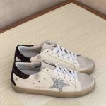 Golden goose glitter heel tab superstar sneakers