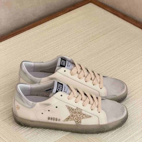 Golden goose golden glitter superstar sneakers