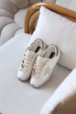 Golden goose pink glitter superstar sneakers