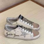 Golden goose silver glitter superstar sneakers