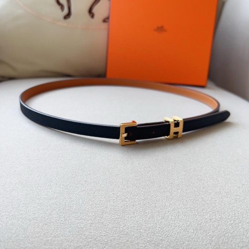 Hermes Pop H Guillochee 15 Belt In Black GHW