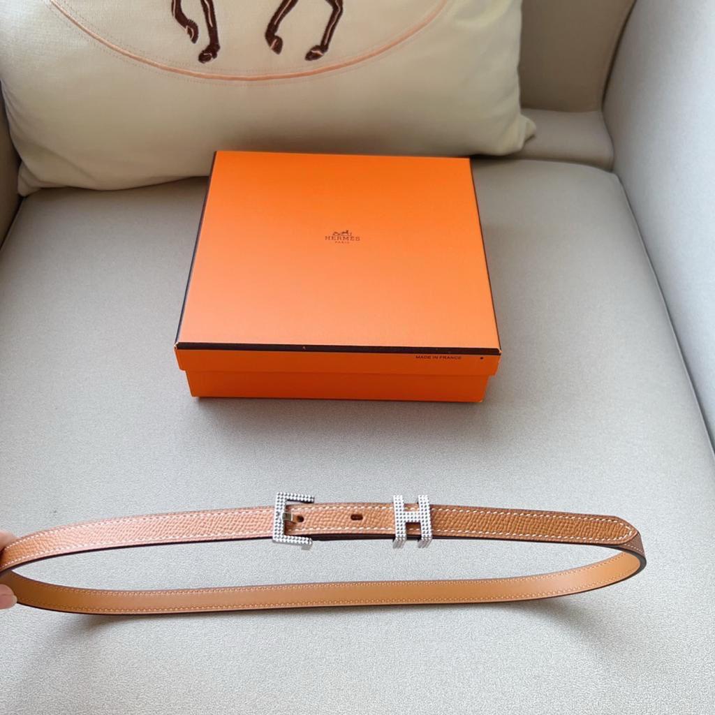 Hermes Pop H Guillochee 15 Belt In Brown SHW Hermes Pop H Guillochee 15 Belt In Brown SHW