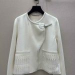 Hermes Women's Short Cashmere Blouson Winter Coat
