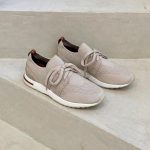Loro piana 360 lp lady flexy walk sneakers in light beige