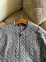 Loro Piana Cedar Bomber Cardigan Gray - Image 2