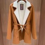 Loro piana jimi cashmere reversible coat camel brown
