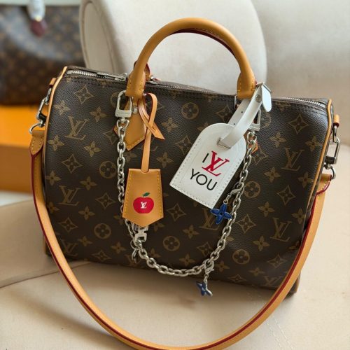Louis Vuitton Monogram 57th Street NYC Speedy Soft 30 Handbag