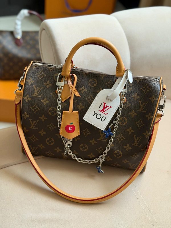 Louis Vuitton Monogram 57th Street NYC Speedy Soft 30 Handbag
