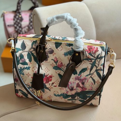 Louis Vuitton Speedy Soft 30 Dune Eden Monogram Canvas Handbag