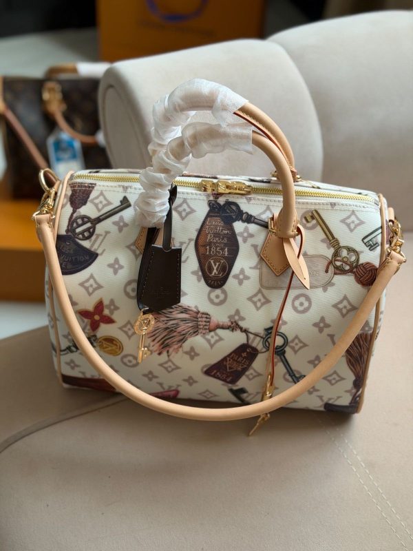 Louis Vuitton Speedy Soft 30 Getaway Edition Monogram Canvas Handbag