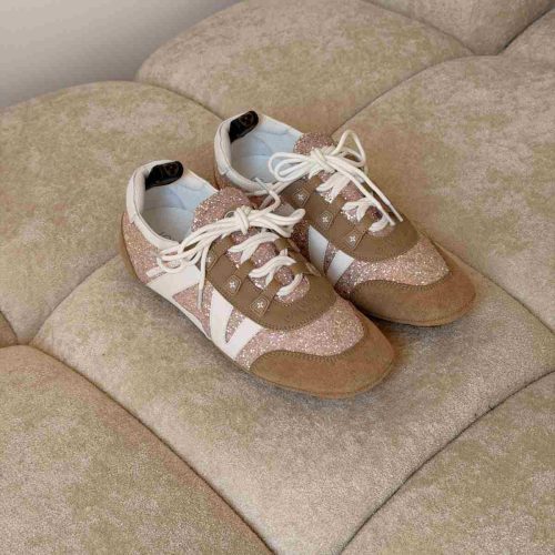 Louis vuitton lv sneakerina sneaker ballerina in rose clair