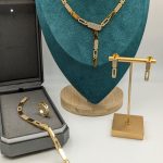 Messika Imperial Move Large Diamond Tie Necklace in Yellow Gold