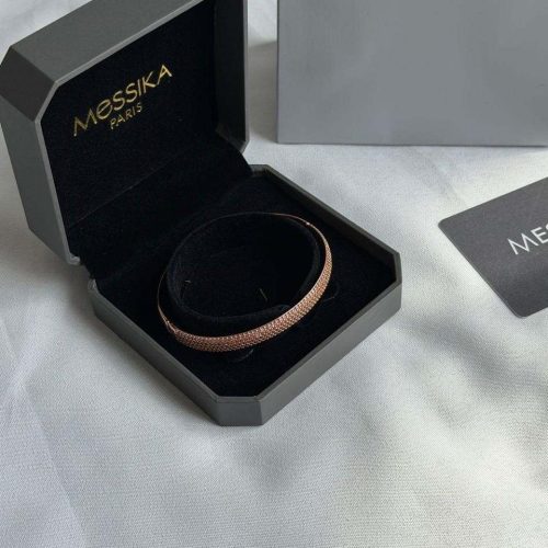 Messika Move Noa Bangle Rose Gold Diamonds Bracelet