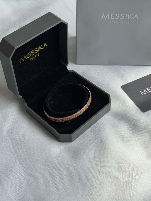 Messika Move Noa Bangle Rose Gold Diamonds Bracelet