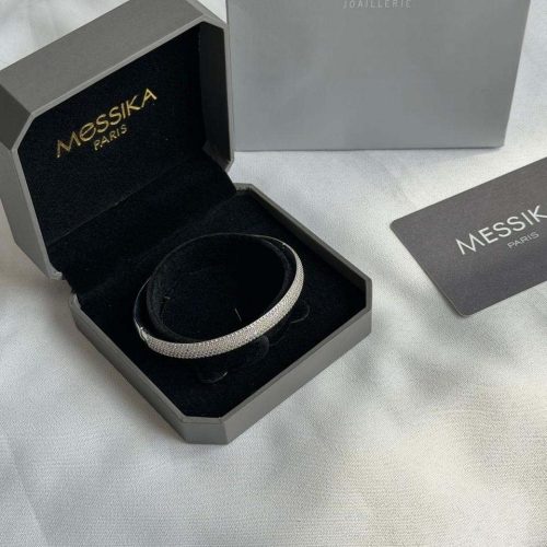 Messika Move Noa Bangle White Gold Diamonds Bracelet