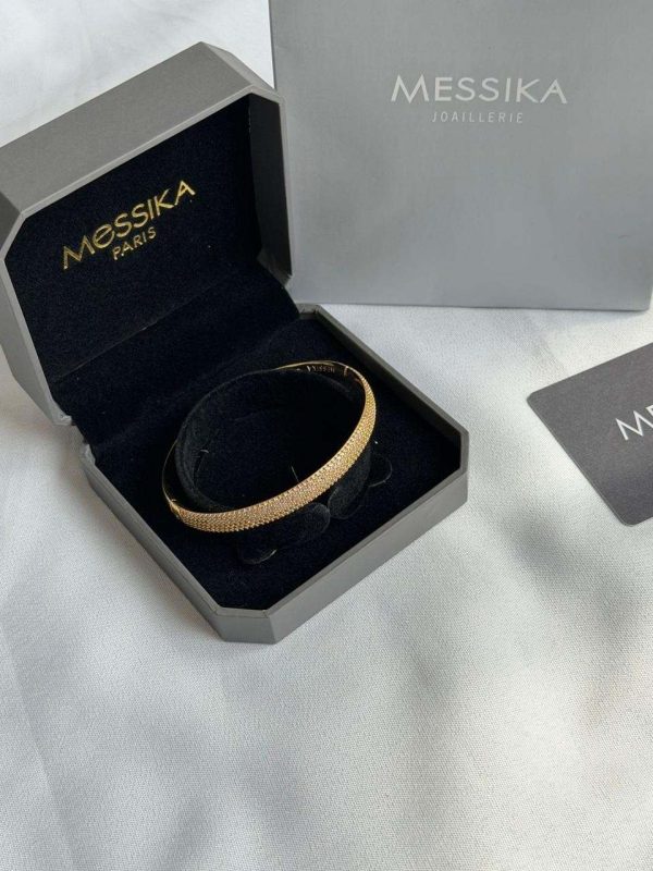 Messika Move Noa Bangle Yellow Gold Diamonds Bracelet