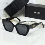Prada PR19ZS 1AB5S0 Black Sunglasses