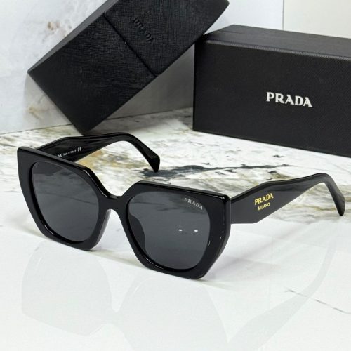 Prada PR19ZS 1AB5S0 Black Sunglasses