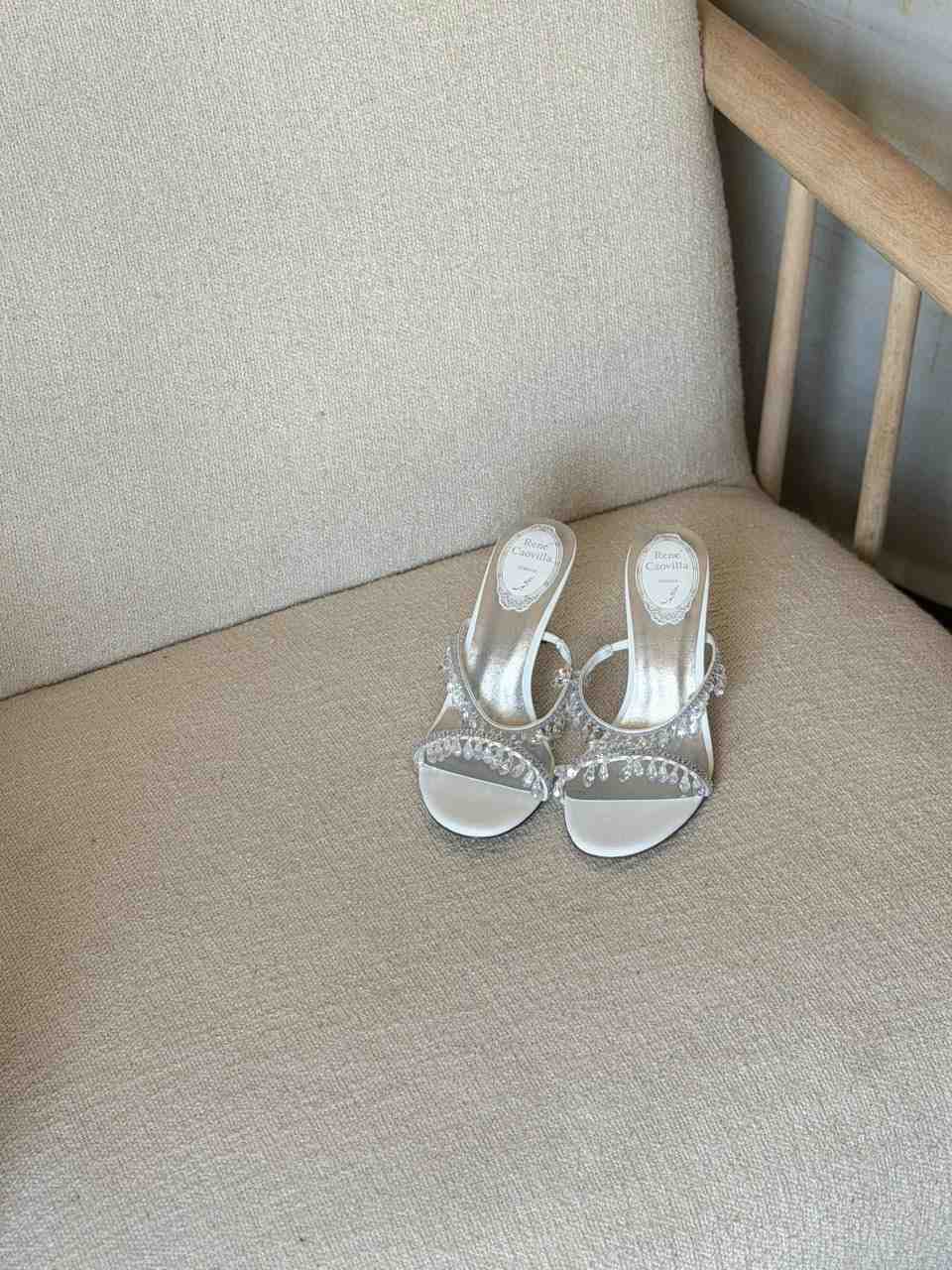 Rene caovilla chandelier mules white Rene-caovilla-chandelier-mules-white