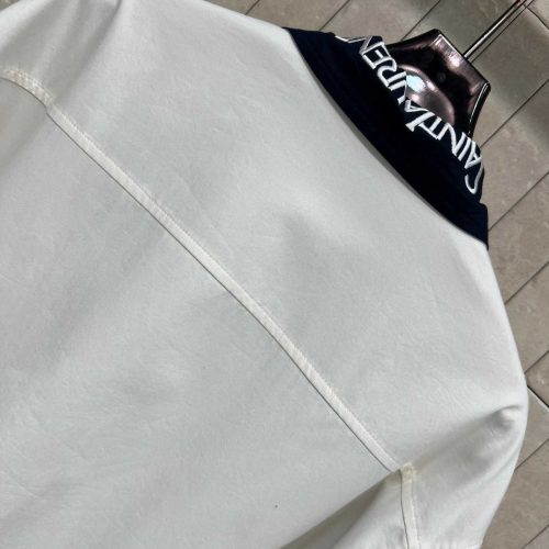 YSL reversible work jacket black & white